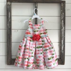 Girls’ floral dress